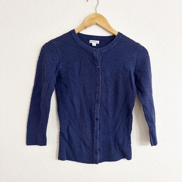 Merona Navy Blue Women's Sweater - Picture 1 of 6
